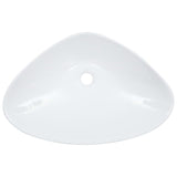 Wash Basin 58.5x39x14 cm Ceramic White 143901
