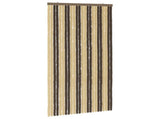 Insect Curtain Chenille Dark Brown and Beige 100 x 200 cm 42034433