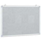Magnetic Whiteboard 80x60x1.7 cm Aluminium 4005349