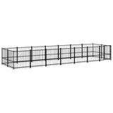 Outdoor Dog Kennel Steel 13,14 m 3124603