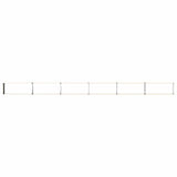 Raised Garden Bed Natural 600 x 40 x 24 cm cold-rolled steel 8006373