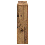 Electric Fireplace Old Wood 100 x 24.5 x 90 cm Engineered wood 8020766