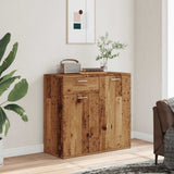 Sideboard Old Wood 80x36x75 cm Engineered Wood 856006