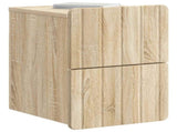 Wall-Mounted Bedside Cabinet Sonoma Oak 33 x 34.5 x 43 cm 898299