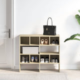 Shoe Racks 2 pcs Stackable Sonoma Oak 89.5x30x40 cm 858844