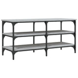 Shoe Bench Grey Sonoma 100x38.5x49 cm Engineered Wood 839046