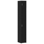 Slim Storage Cabinet Black oak 30 x 42.5 x 225 cm 3365629