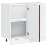 Kitchen Base Cabinet Kalmar Smoked Oak Engineered Wood 854323
