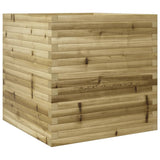 Garden Planter 70x70x68.5 cm Impregnated Wood Pine 3282478