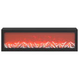 Electric Fireplace White 150 x 21 x 77 cm Engineered wood 8020832