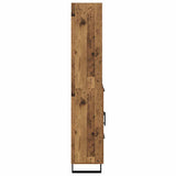 Highboard with Drawer 2 pcs Old Wood Engineered Wood 3415624