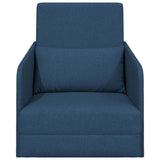 Sofa Bed Blue 65 x 80 x 83 cm Fabric 4106644