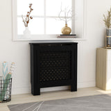 MDF Radiator Cover Black 78 cm 325568