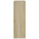 Bathroom Mirror Cabinet Sonoma Oak 62.5x20.5x64 cm Engineered Wood 803311