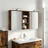 Bathroom Cabinet Set 3 pcs 116 x 16 x 62.5 cm Engineered wood 3403820