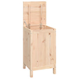 Laundry Box 44x44x76 cm Solid Wood Pine 823574
