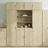 Highboard Sonoma Oak 80x42.5x185 cm Engineered Wood 3281380