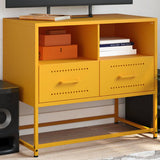TV Cabinet Mustard Yellow 68x39x60.5 cm Steel 846551