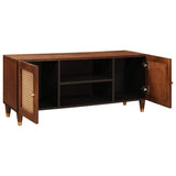 TV Cabinet with Shelf Brown 105 x 33.5 x 46 cm Solid Mango Wood 4018880