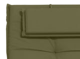 Sunlounger Cushion GEMERT 100% Polyester Olive Green 947514