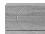 Sideboard Grey Sonoma 33.5 x 34.5 x 75 cm Engineered Wood 8011519
