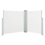 Retractable Side Awning Cream 100x600 cm 48443