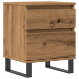 ZNTS Bedside Cabinet Artisan Oak 40x35x50 cm Engineered Wood 857438