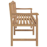 Garden Bench 228x59.5x90 cm Solid Teak Wood 364411