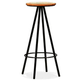 Bar Stools 4 pcs Solid Reclaimed Wood 245446