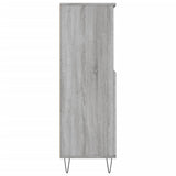 Highboard Grey Sonoma 60x36x110 cm Engineered Wood 831490