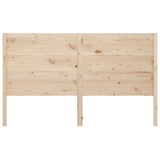 Headboard 141x4x100 cm Solid Wood Pine 818715