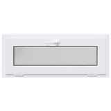 Basement Window RISOR 110x40 cm Tilt 3 Glazing White 4108381