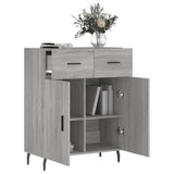 Sideboard Grey Sonoma 69.5x34x90 cm Engineered Wood 828002
