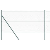 Fence with Posts Green 1.2 x 50 m PVC-coated steel 3352714