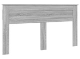 Bed Frame with Drawer Grey Sonoma 160 x 200 cm Engineer Wood 3409837