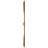 ZNTS Wall Headboard Honey Brown 185x3x110 cm Solid Wood Pine 824966
