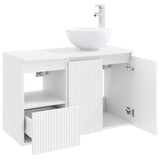 Bathroom Furniture Set 2 pcs White Engineered Wood 3404034