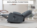 Oversized Riser and Recliner Chairs for the Elderly, Fabric Upholstered Lift Chair for Living Room T3398P378878