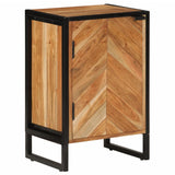 Bathroom Cabinet 40x30x60 cm Solid Wood Acacia and Iron 372748