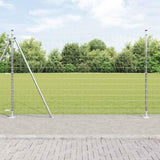 Welded Wire Fence with Concrete Base 10 x 1.6 m 3351012
