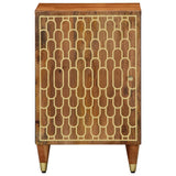 Bathroom Cabinet 38x33x58 cm Solid Wood Mango 358305