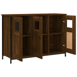 Sideboard Brown Oak 100x35x70 cm Engineered Wood 835523
