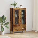 Highboard with Drawer Old Wood 70 x 31 x 115 cm Engineered Wood 880851