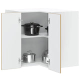 Kitchen Wall Corner Cabinet Lucca Artisan Oak Engineered Wood 853866