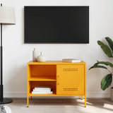 TV Cabinet Mustard Yellow 68x39x50.5 cm Steel 843000