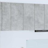 Hanging Cabinet Concrete Grey 80 x 31 x 80 cm Engineered Wood 884285