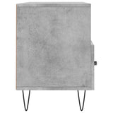 TV Cabinet Concrete Grey 102x36x50 cm Engineered Wood 829032