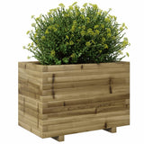 Garden Planter 70x40x49.5 cm Impregnated Wood Pine 847372