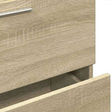 Sink Cabinet Sonoma Oak 59x37x59 cm Engineered Wood 848110