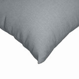 Sofa Pillows 2 pcs Light Grey 80 x 80 cm Fabric 42014040